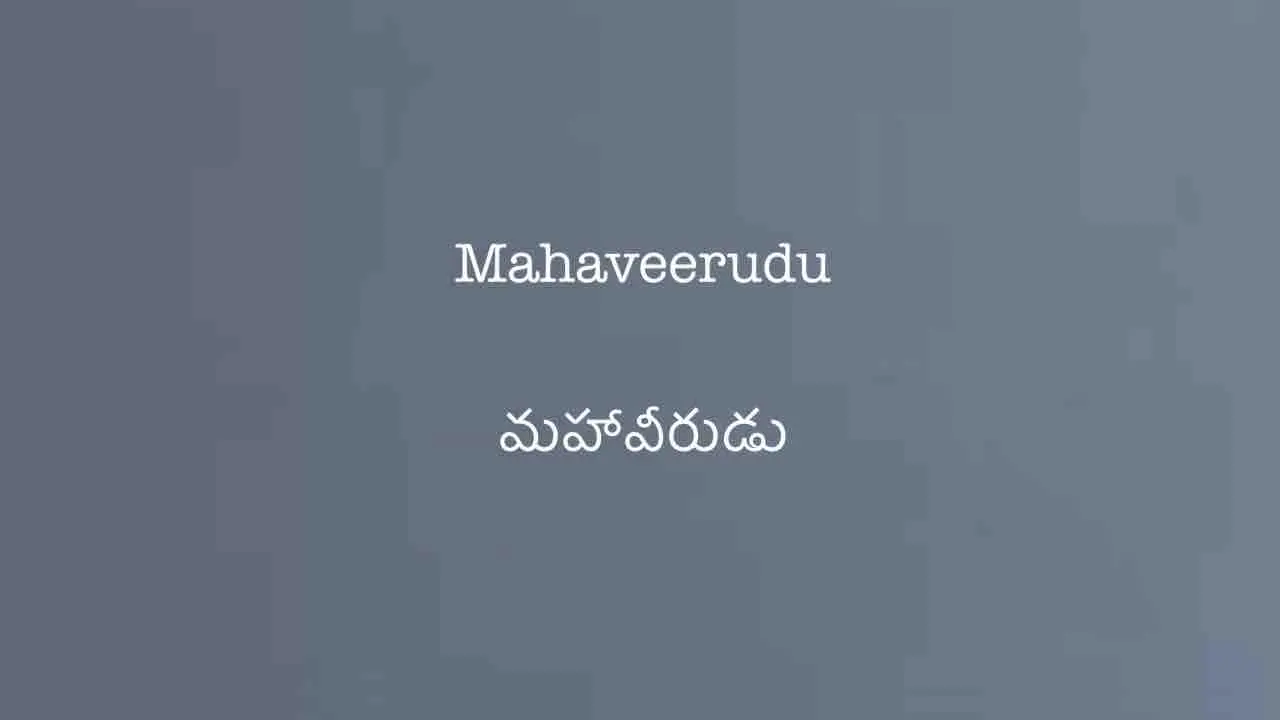 mahaveerudu