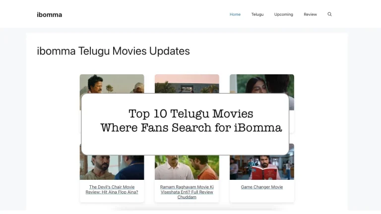 Top 10 Telugu Movies Where Fans Search for iBomma