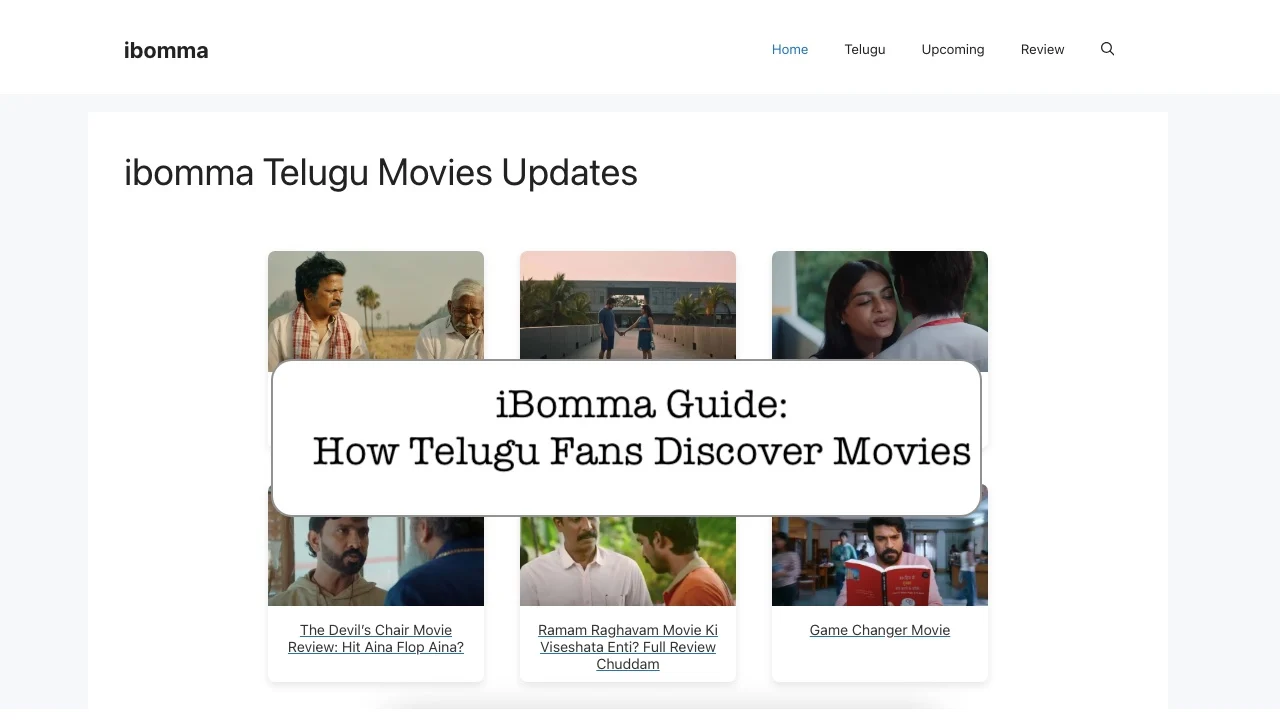 iBomma Keyword Guide How Telugu Fans Discover Movies